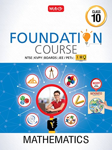 Book Cover Mathematics Foundation Course for JEE/AIPMT/Olympiad Class - 10