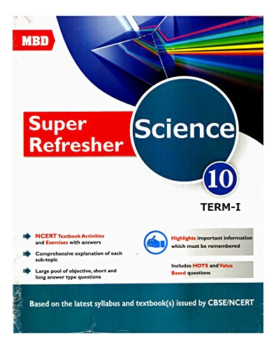 Book Cover MBD Science Super Refresher 10 E Term 1 & 2