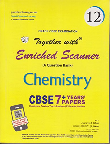 Book Cover Together with Enriched CBSE Scanner Chemistry-12 (Old Edition)