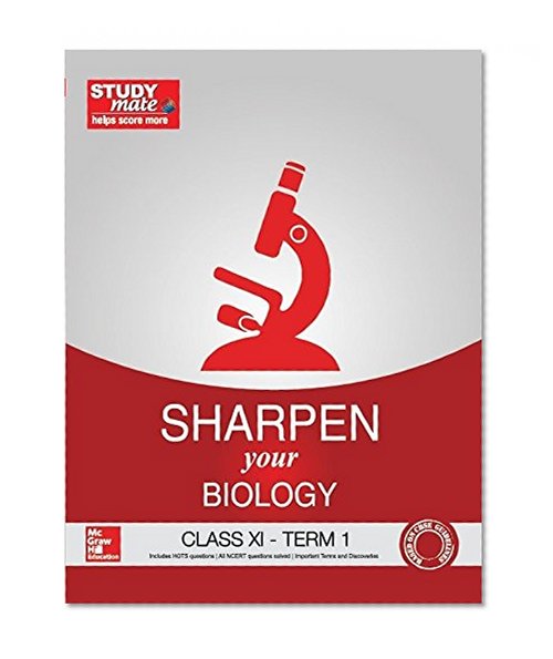 Book Cover Sharpen your Biology - Class 11, Term 1