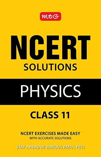 Book Cover NCERT Solutions Physics - Class 11