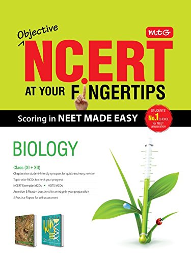 Book Cover Objective NCERT at your FINGERTIPS for NEET-AIIMS - Biology
