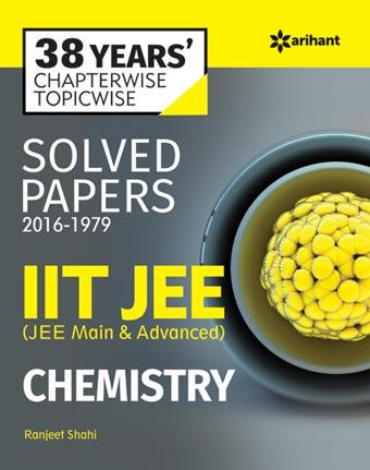 Book Cover 38 Years' Chapterwise Topicwise Solved Papers (2015-1979) IIT JEE Chemistry