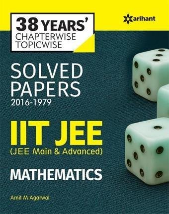 Book Cover 38 Years'' Chapterwise Solved Papers (2016-1979) IIT JEE MATHEMATICS