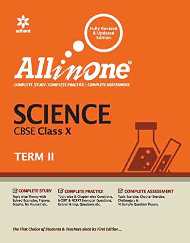 Book Cover All in One Science CBSE Class 10 Term - II