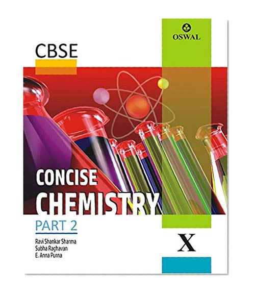 Book Cover CBSE Concise Chemistry Part-2 for Class X
