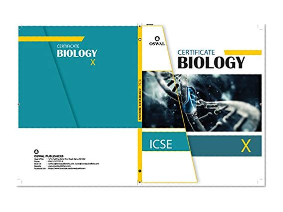 Book Cover Text Book of ICSE Certificate Biology Class X