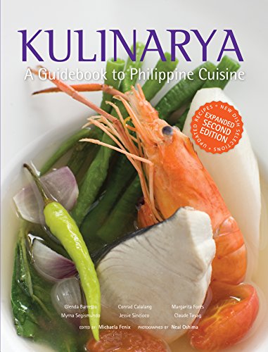 Book Cover Kulinarya, A Guidebook to Philippine Cuisine