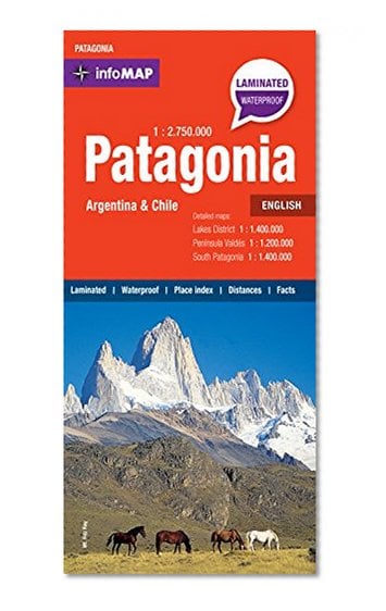 Book Cover Patagonia Infomap in English