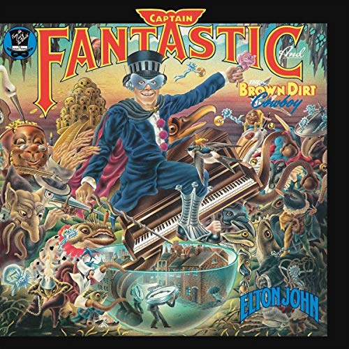 Book Cover Elton John: Captain Fantastic and the Brown Dirt Cowboy