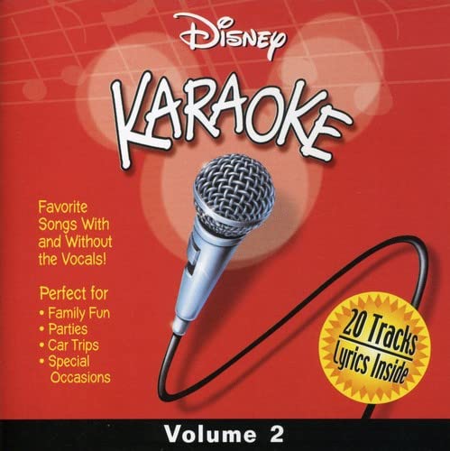 Book Cover Disney Karaoke, Volume 2