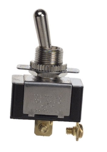 Book Cover Gardner Bender GSW-110 Electrical Toggle Switch, SPST, ON-OFF, 20 A/125V AC, O Ring/Screw Terminal