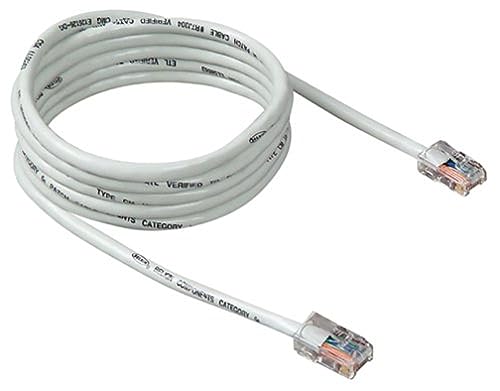 Book Cover Belkin A3L791-14-WHT Cat-5e Patch Cable (White, 14 Feet)