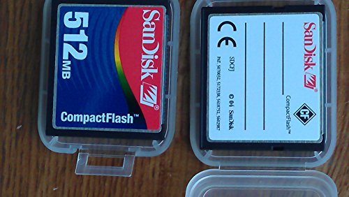 Book Cover SanDisk 512 MB CompactFlash Card