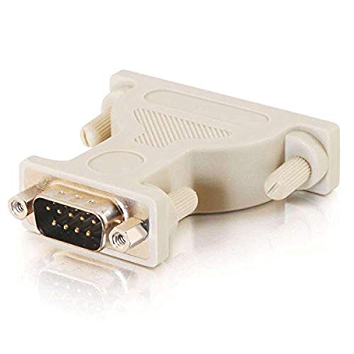 Book Cover C2G DB9M to DB25M Serial Adapter - cable interface/gender adapters (DB9M, DB25M, Silver)