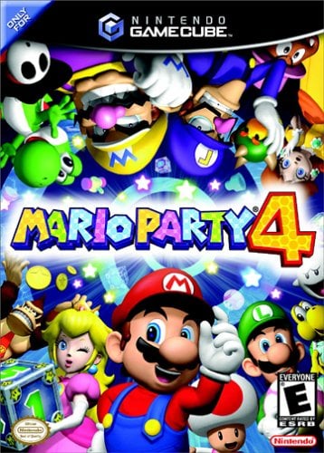 Book Cover Mario Party 4