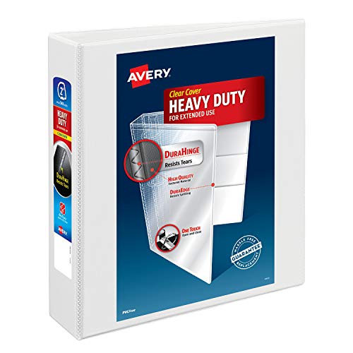 Book Cover Avery Heavy-Duty Nonstick View Binder, 2