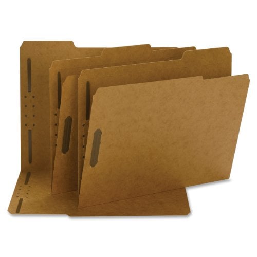 Book Cover Smead Fastener File Folder, 2 Fasteners, Reinforced 1/3-Cut Tab, Letter Size, 50 per Box  (14837)