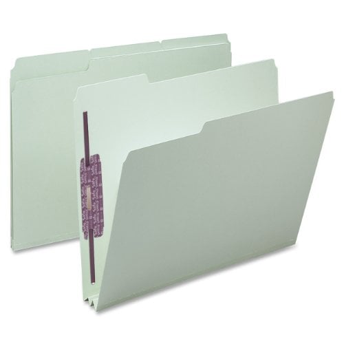 Book Cover Smead Pressboard File Folder with SafeSHIELDÂ® Fasteners, 2 Fasteners, 1/3-Cut Tab, 2