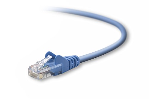 Book Cover Belkin RJ45 6-Feet RJ-45 Male Network Connector Cable - Blue (A3L791-06-BLU-S)