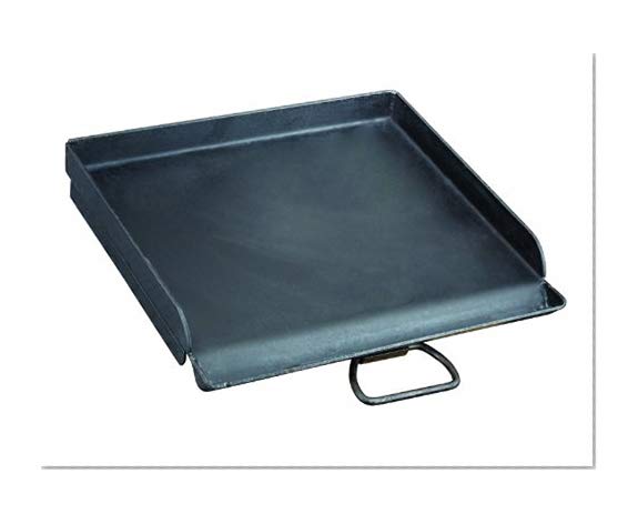Book Cover Camp Chef SG30 Professional Steel Fry Flat Top Griddle, Pre-Seasoned - Fits All Blue Flame Stoves (single burner)