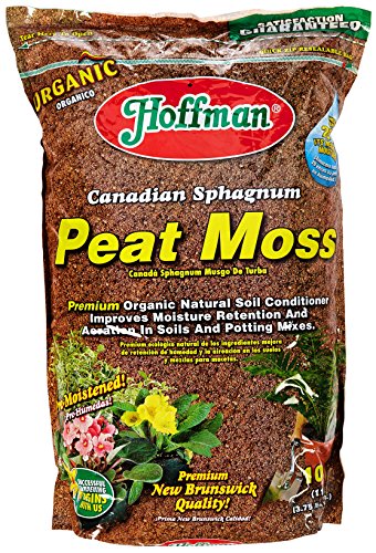 Book Cover Hoffman 15503 Canadian Sphagnum Peat Moss, 10 Quarts