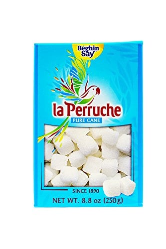 Book Cover La Perruche Pure Cane White Sugar Cubes, 8.8 Ounce Box (250 Grams)