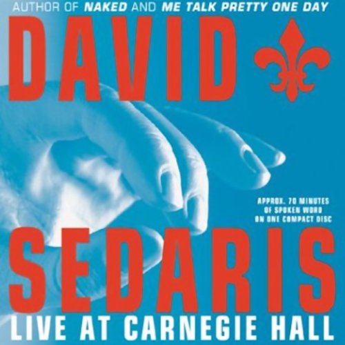 Book Cover David Sedaris Live at Carnegie Hall
