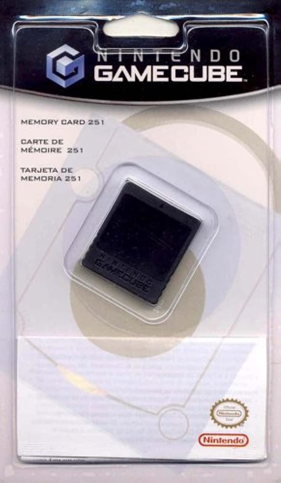 Book Cover Gamecube Memory Card 251