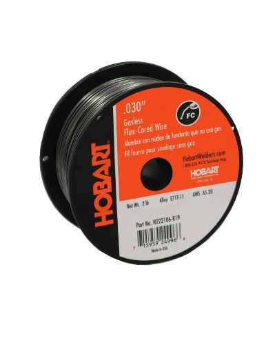 Book Cover Hobart H222106-R19 2-Pound E71T-11 Carbon-Steel Flux-Cored Welding Wire, 0.030-Inch