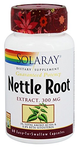 Book Cover Nettle Root Extract Solaray 60 VCaps