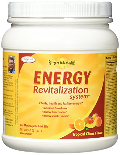 Book Cover Enzymatic Therapy Fatigued to Fantastic! Energy Revitalization System Tropical Citrus, 702 grams