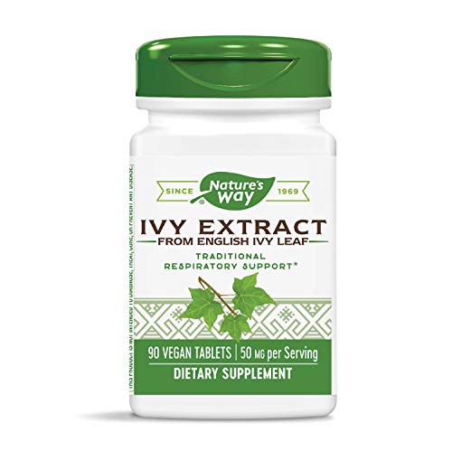 Book Cover Nature's Way Ivy Extract from English Ivy Leaf 50 mg Potency, 90 Count