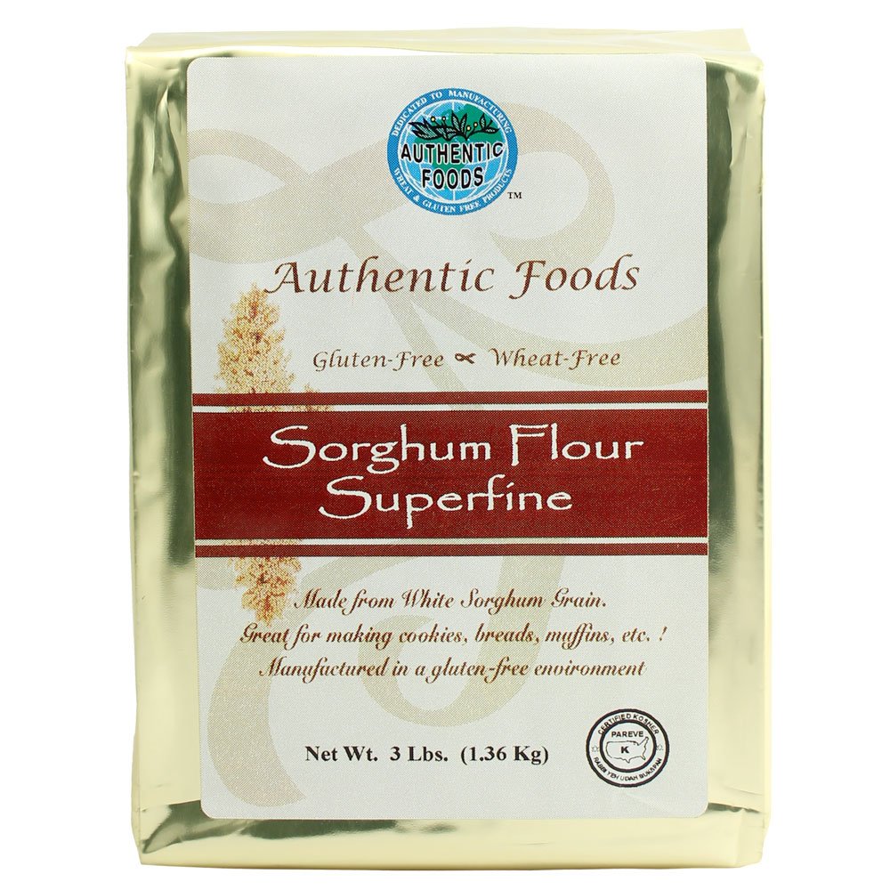 Book Cover Authentic Foods Sorghum Flour Superfine 3lbs