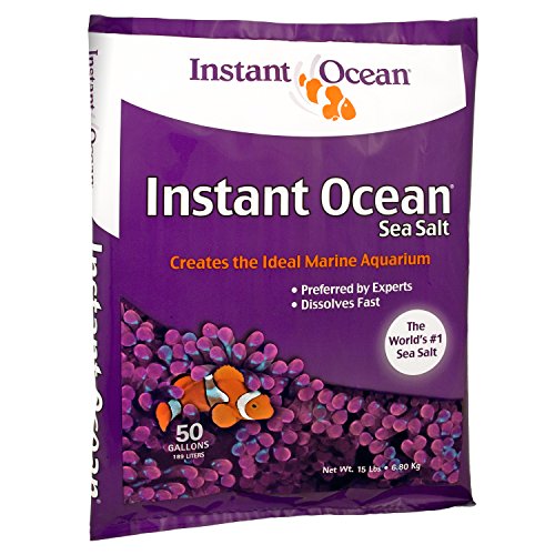 Book Cover Instant Ocean Sea Salt for Marine Aquariums, Nitrate & Phosphate-Free