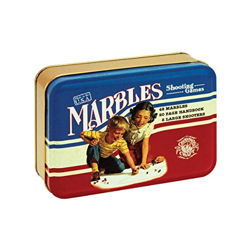 Book Cover Toy Tin Marbles Game