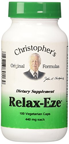Book Cover Dr Christopher's Formula Original Relax-Eze, 100 Count