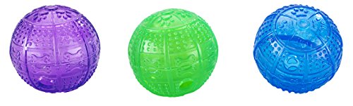 Book Cover Ethical Pets Dura Brite Treat Ball Dog Toy,Medium Breeds