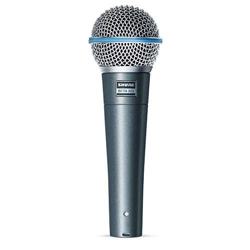 Book Cover Shure BETA 58A Supercardioid Dynamic Vocal Microphone,Silver
