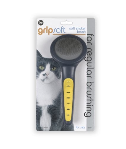 Book Cover JW Pet Company GripSoft Cat Slicker Brush