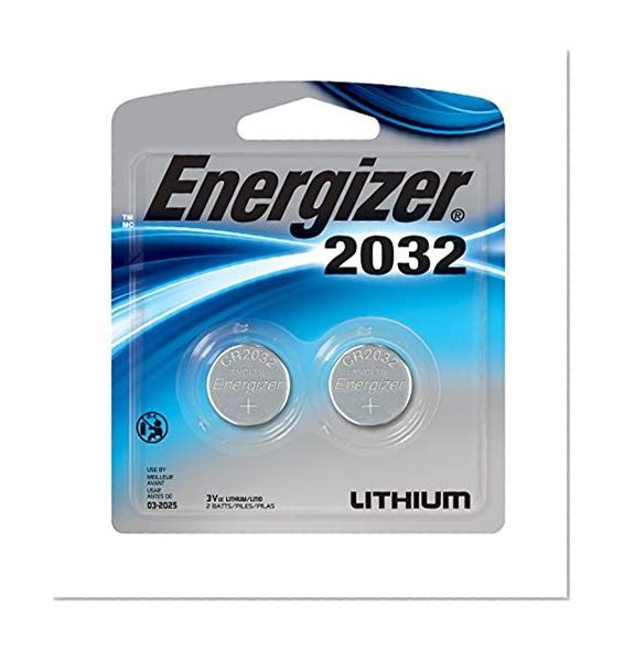 Book Cover Energizer 2032 Batteries, 3 Volts, 2Pack (Packaging may vary)