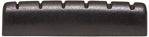 Book Cover GraphTech PT606000 TUSQ XL Black Self-Lubricating Slotted Nut, Epiphone Style