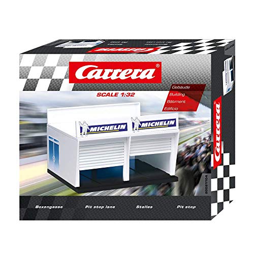 Book Cover Carrera Pit Stop Lane Double Garage Building 1:32 scale 21104
