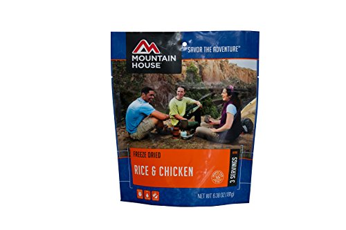 Book Cover Mountain House Rice and Chicken