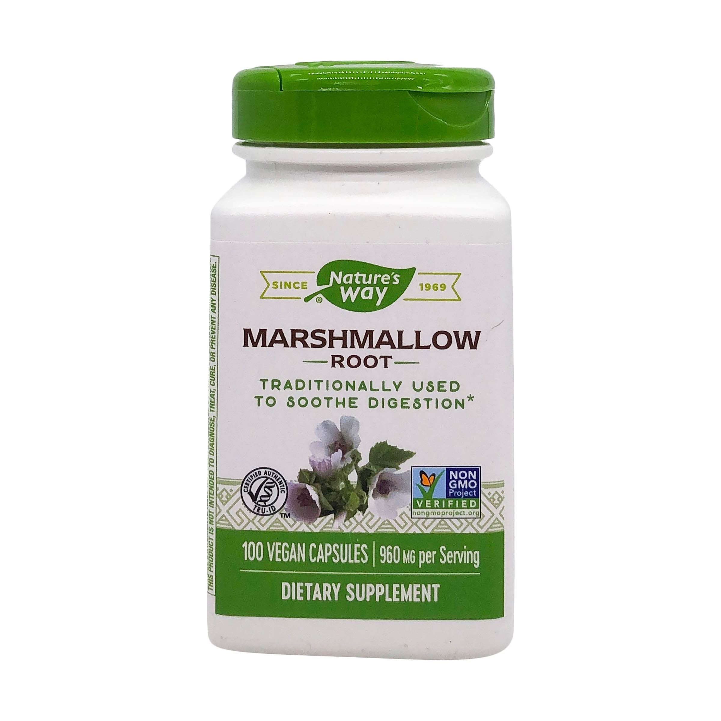 Book Cover Nature's Way Premium Herbal Marshmallow Root 960 mg per serving 100 VCaps