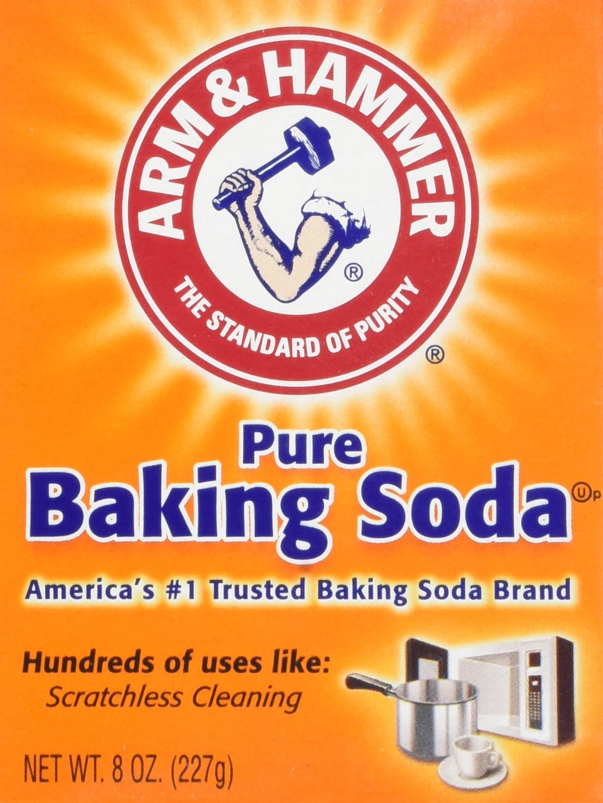 Book Cover Arm & Hammer Pure Baking Soda, 8 oz 8 Ounces