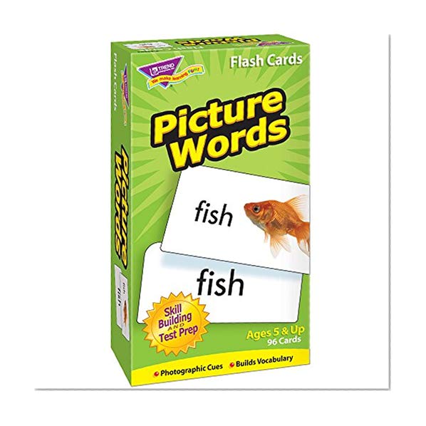 Book Cover Picture Words Flash Cards