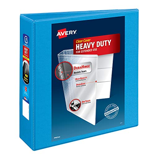 Book Cover Avery Heavy-Duty View 3 Ring Binder, 3
