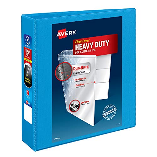 Book Cover Avery Heavy-Duty View 3 Ring Binder, 2
