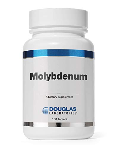 Book Cover Molybdenum (250 mcg) by Douglas Labs (100 tabs)